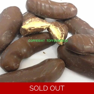 Chocolate Coated Chewy Foam Bananas